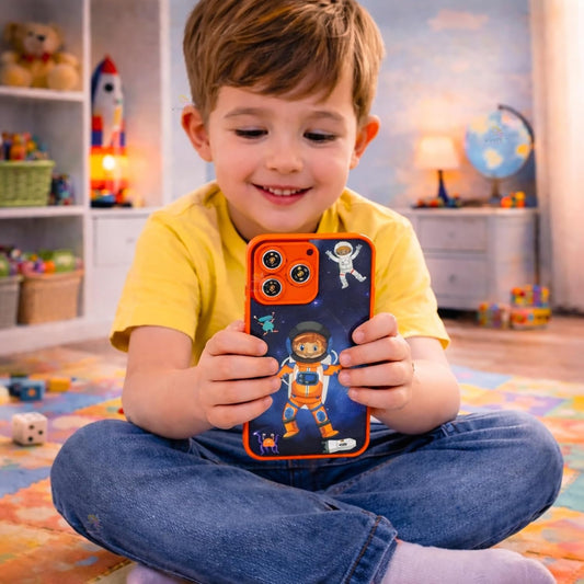 Kids Educational Smartphone Toy - Hindi & English Screen-Free Learning Phone