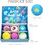 Kids Bath Bomb Gift Set - 12 Natural Bath Bombs with Surprise Sea-Animal Toys